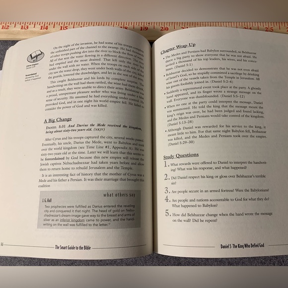 EC HPB The Book Of Daniel, The Smart Guide To The Bible 🐝.  Great for Students - Picture 4 of 5